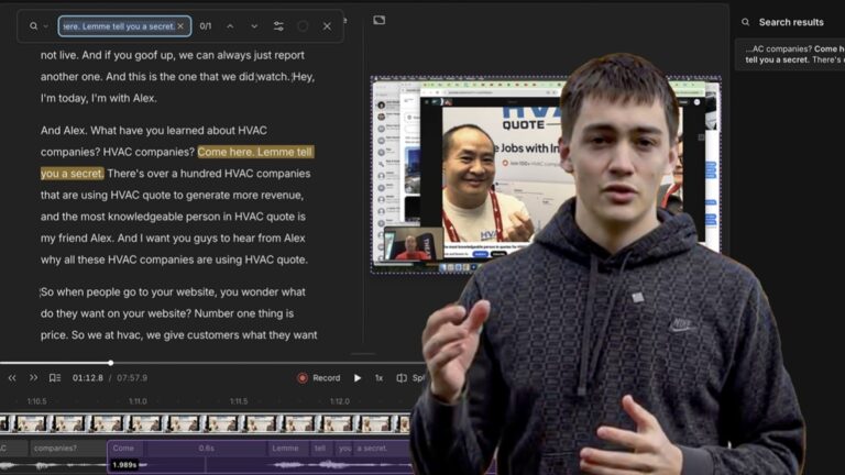 How to Clean Up Training Videos, Presentations, and Zoom Clips Using Descript + ChatGPT