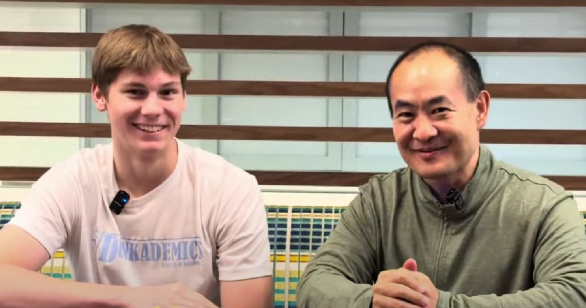 Cam Hazzard with Dennis Yu