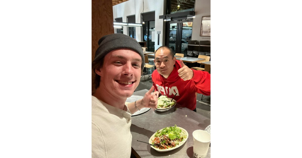 George Paladichuk with Dennis Yu
