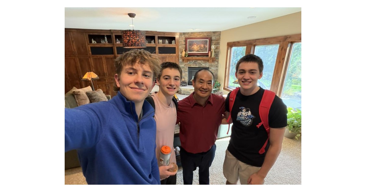 Jack Wendt and Dennis Yu with the High Rise Influence team in Minnesota
